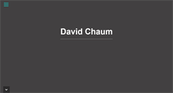 Desktop Screenshot of chaum.com