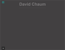 Tablet Screenshot of chaum.com